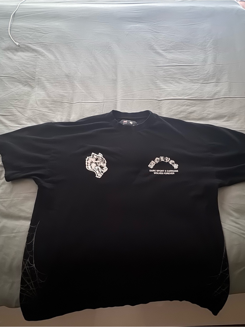 Darc Sport Carnage Forever Premium Oversized Tee in Black